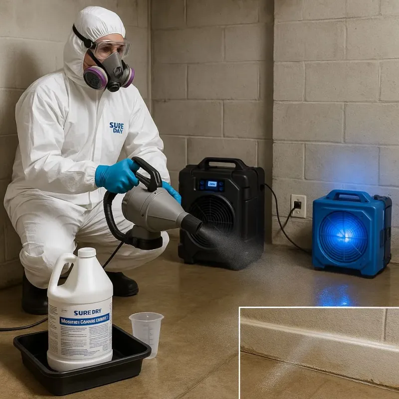 Sanitization and Odor Removal process in Zephyrhills South, FL