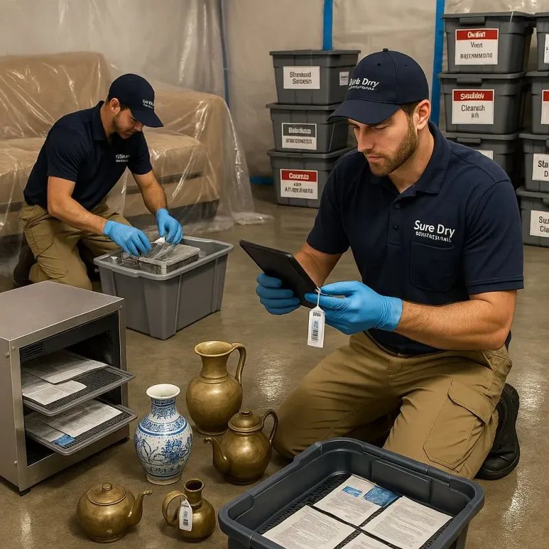 Content Protection and Restoration process in Zephyrhills South, FL